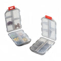 10-Compartment Double-Layer Pill Box