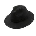 Wide Brim Straw Panama Roll Up Hat