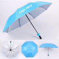 Uv Wine Bottle Folding Umbrella For Rain