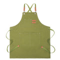 Baking Shop Work Canvas Apron With Adjustable Straps