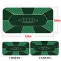 Custom 8 Players Poker Table Mat