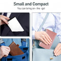 PU Mini Carry On A7 Pocket Notebook Tear off Ruled Notebook