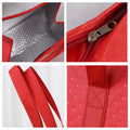 Insulated Non-Woven Grocery Tote Bag With Zipper