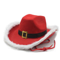 Christmas Cowboy Hat