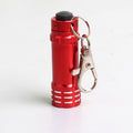 Mini Aluminum Led Flashlight With Keychain