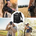 Portable Camera Backpack With Adjustable Dividers