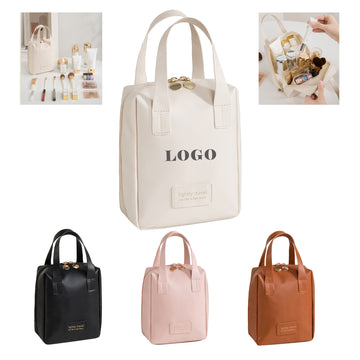 PU Large Capacity Portable Makeup Bag