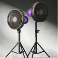 Camping Fan with LED Light
