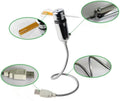 Led Cooling Flashing Real Time Display Function Clock Fan