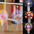 Electric Handheld Fan Flashing