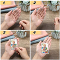 Acrylic Photo Frame Keychain Holder