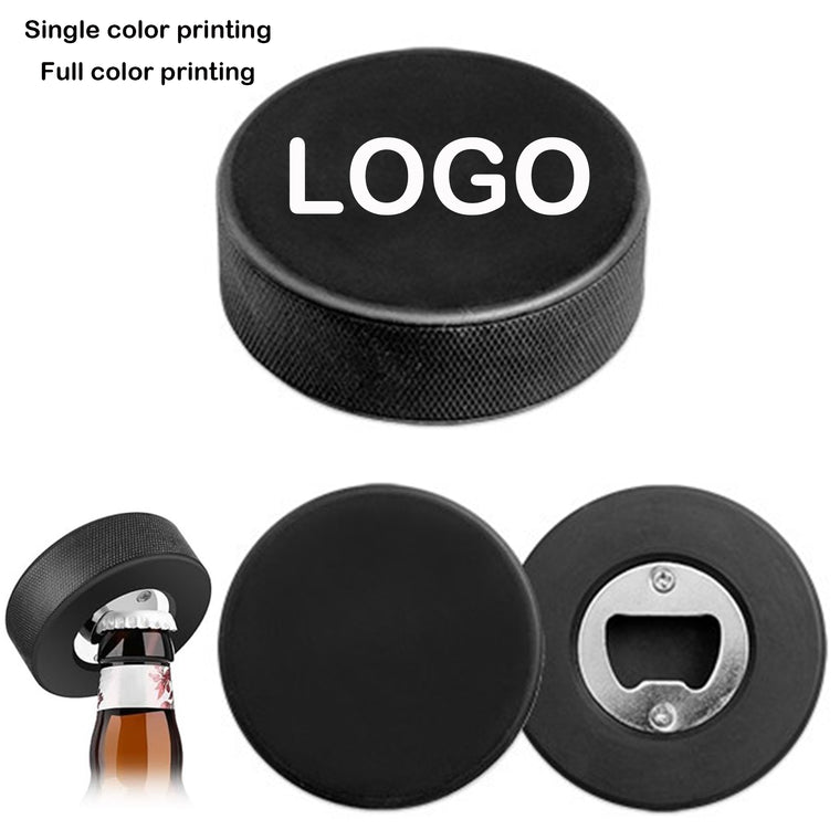 Hockey Puck Bottle Opener
