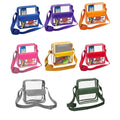 Clear PVC Cross Body Bag