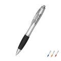 Rubber Grip Black Ink Plastic Ballpoint Pen