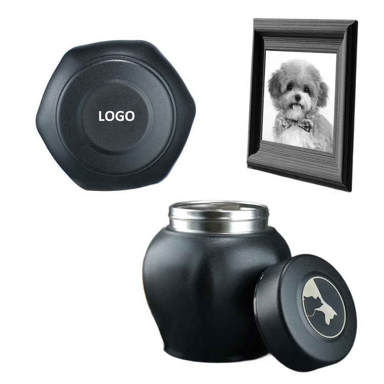 Pet Ceramic Memorial Fur Container