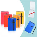 Pocket Spiral Notebook Jotter With Pen
