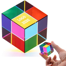 Cmy Crystal Glass Color Mixing Cube