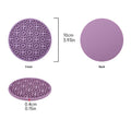 Cute Grooved Round Silicone Drink Coasters