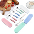 Portable Stainless Steel Toddler Utensils Fork And Spoon Set