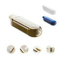 Sealed 4-Compartment Press-Split Pill Box