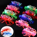LED Happy New Year Flashing Glasses