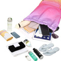 Large Waterproof Sports Gym Drawstring Nylon Backpack Bag