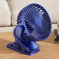 Desktop Wall Desk Clamp USB Charging Clip Fan