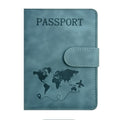 PU Leather Rfid-Blocking Passport Cover