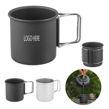 Camping Cup With Foldable Handle