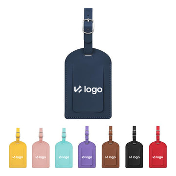 PU Travel Boarding Pass Holder Luggage Tag