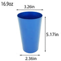 16.9 oz Reusable Aluminum Cold Drink Cup