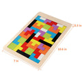 Educational Colorful Tetris Building Block Puzzle
