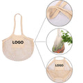 Cotton Mesh Beach & Grocery Bag