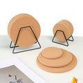 Round Beveled Cork Heat-Resistant Pad