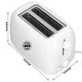 650W 2 Slice Toaster 110V 6 Heat Settings