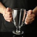 Custom Creative 15 Oz Trophy Shape Beer Glass Cup