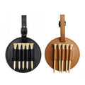 Pu Leather Golf Tee Holder With Buckle