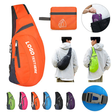 Foldable Crossbody Backpack