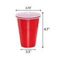 16 oz Plastic Party Cups Disposable