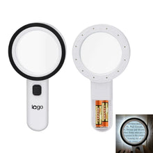 30X Handheld Magnifier With Led Light