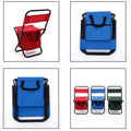 Folding Camping Chair With Cooler Bag