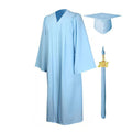 Matte Graduation Gown Cap Tassel Set