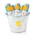 5-Quart Galvanized Pail Beer Ice Bucket With Handle