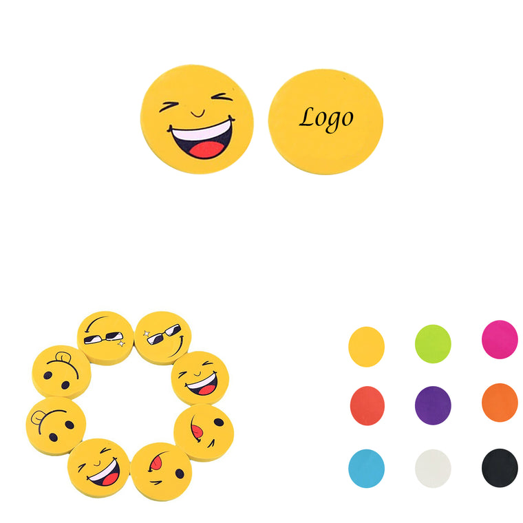 Emoji Round Eraser
