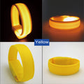 Led Glow Wristband With Velcro Closure