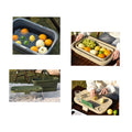 Foldable Picnic Basket with Tray Table