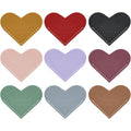MOQ50 PU Heart Shaped Corner Bookmark