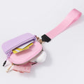 Mini Waterproof Nylon Wristlet Wallet for Keys and Coins