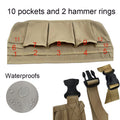 Waterproof Adjustable Polyester Waist Tool Apron For Worker