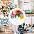 Flower Vase Shape Desk Calendar